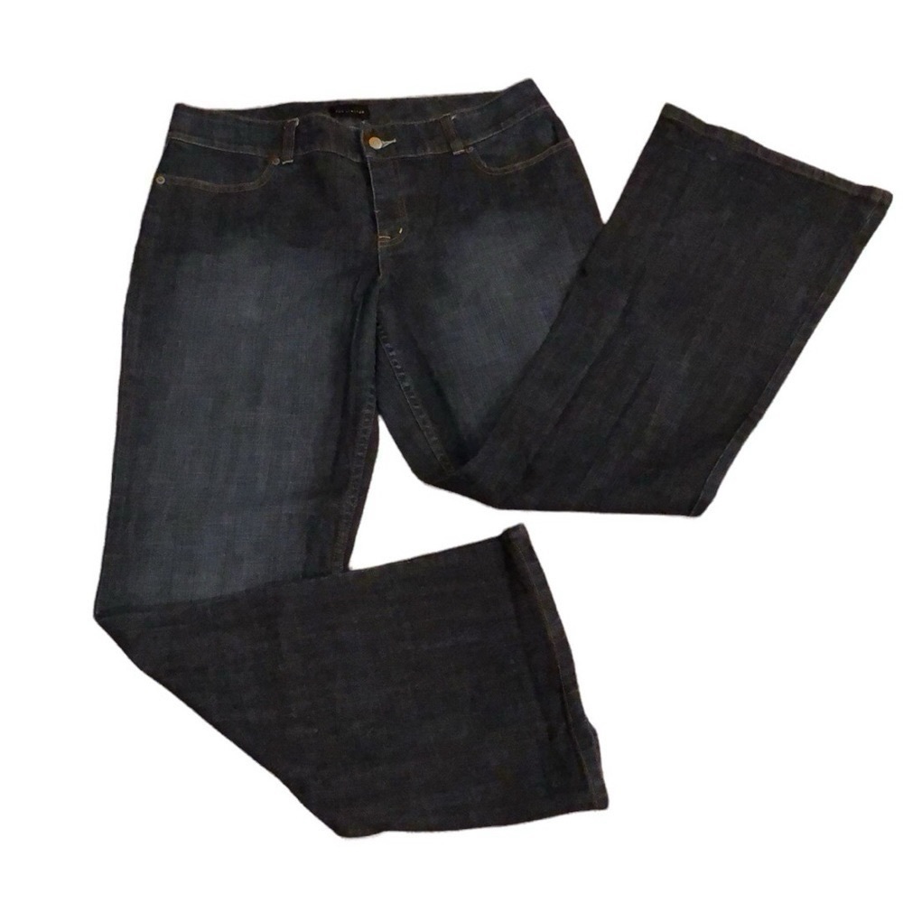 THE LIMITED WIDE LEG FOUR POCKET DENIM JEANS BLUE SIZE 12R